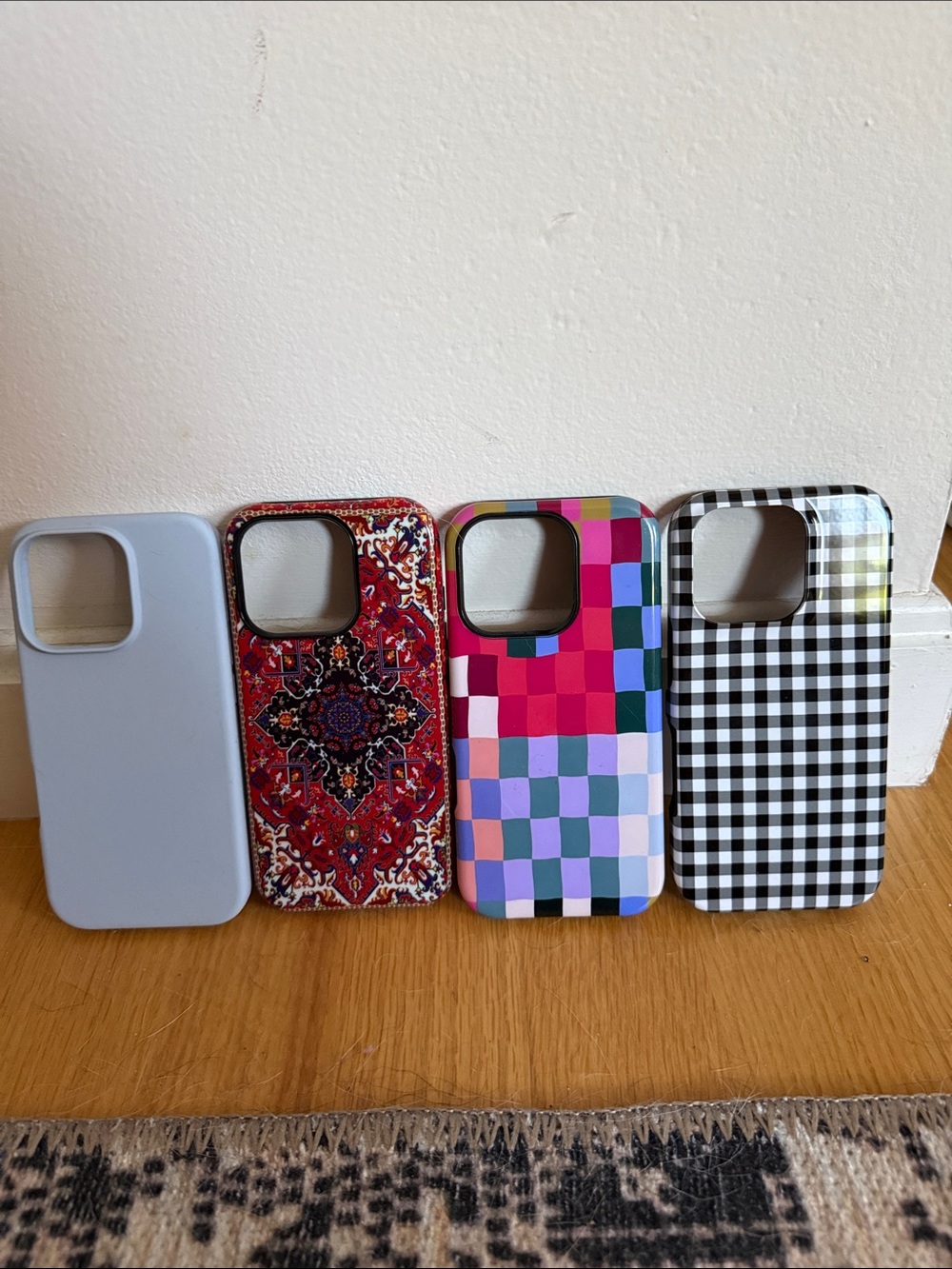 Phone Case Bundle - Multicolor Silicone & Patterned Protective Covers